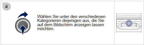 Wählen Sie " Originaleinst. " aus, um lediglich " Tankstellen,