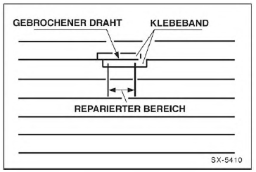 Heizbare Heckscheibe prüfen