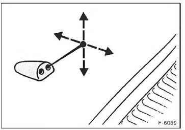 Scheibenwaschdüse aus-und einbauen/einstellen