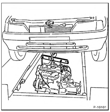 Motor aus- und einbauen