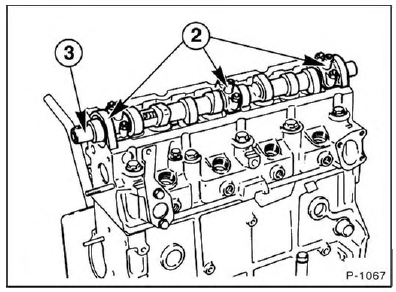 Nockenwelle aus- und einbauen (Dieselmotor)
