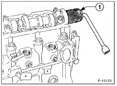 Nockenwelle aus- und einbauen (Dieselmotor)