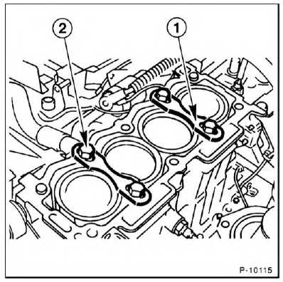 Zylinderkopf aus- und einbauen (Dieselmotor)